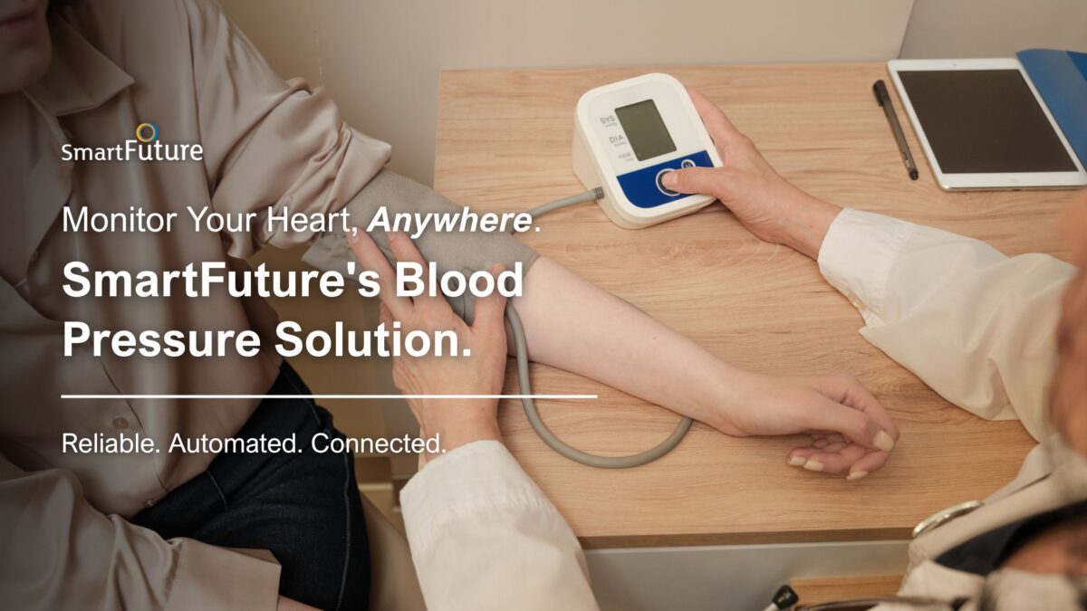 Hospital Care with White-Labeled Blood Pressure Monitor