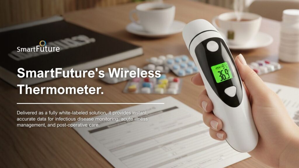 White Label Smart Thermometer for Clinics.🌡️